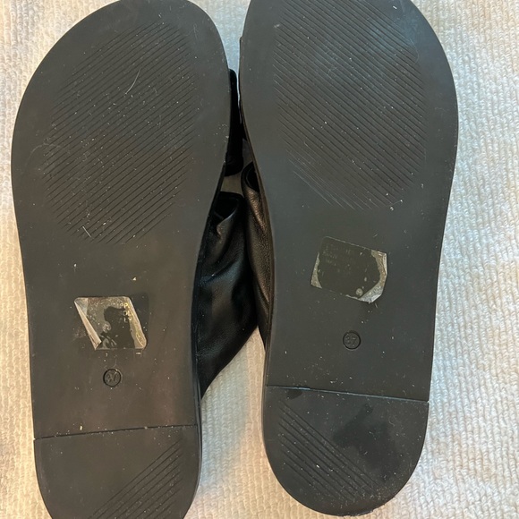 Sophie Milano black leather sandals - Picture 3 of 3